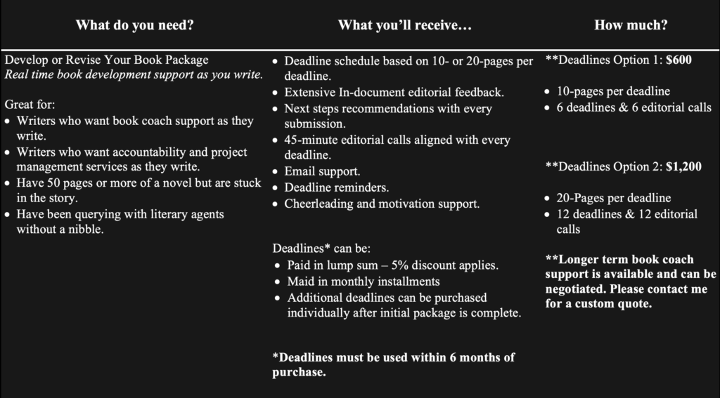 Book Coach Service Fees